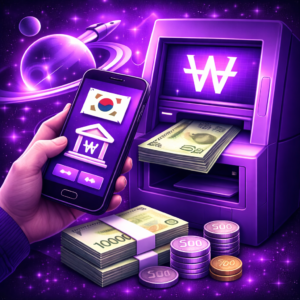 ฝากถอนเงินวอน KRW ระบบฝากถอนออนไลน์