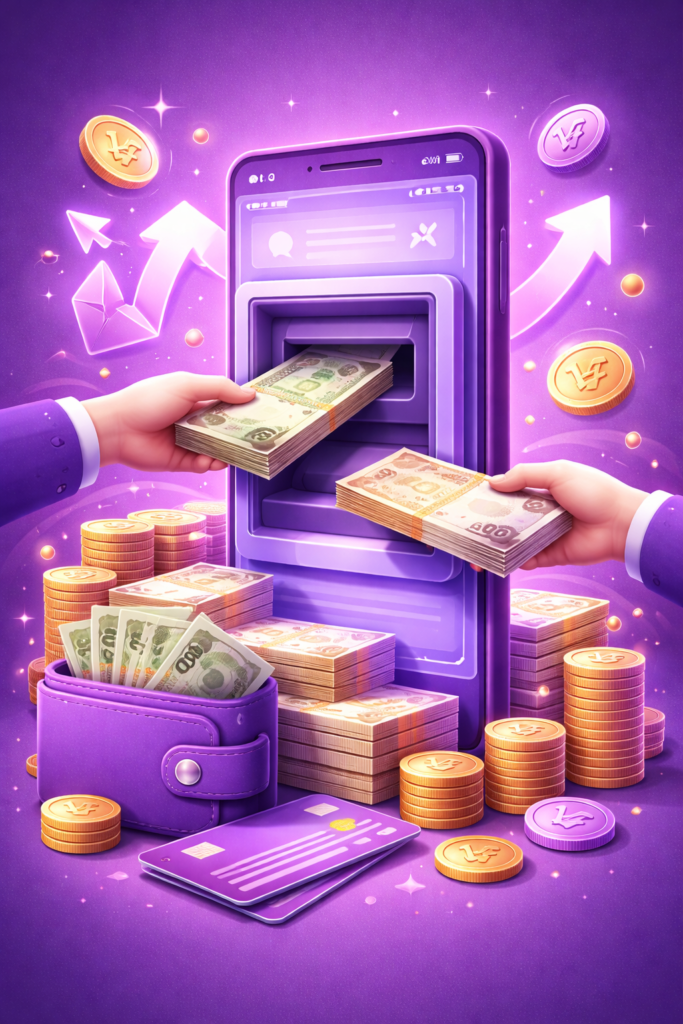 ฝากถอนเงินวอน KRW ระบบฝากถอนออนไลน์